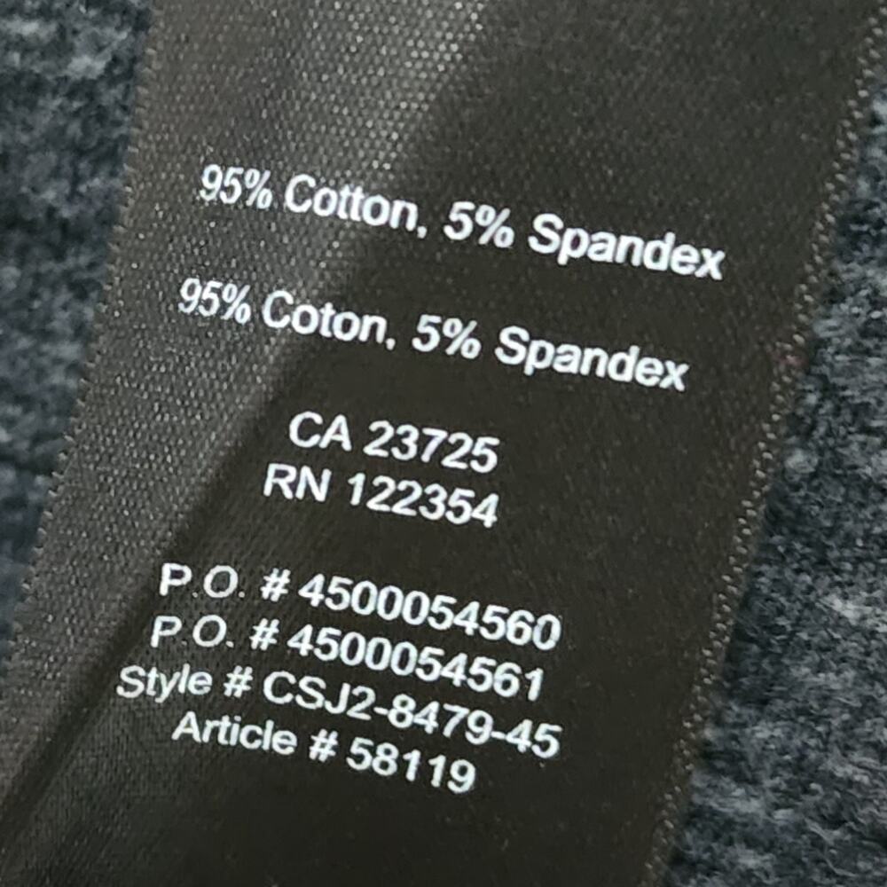 Talula Gray Tweed  Cotton Dress Size Large - Picture 5 of 7